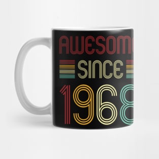 Vintage Awesome Since 1968 Mug